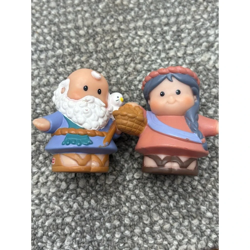 Fisher Price Little People Noah's Ark‎ Animals Including Noah And Wife Great Lot